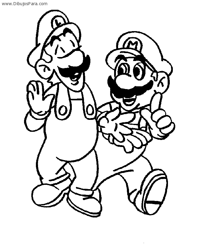 ice luigi coloring pages - photo #13