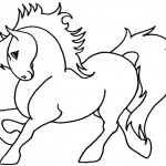 Dibujo de Caballo Pony | Dibujos de Caballos para Pintar | Dibujos para  Colorear