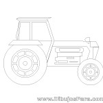 Dibujo de Tractor